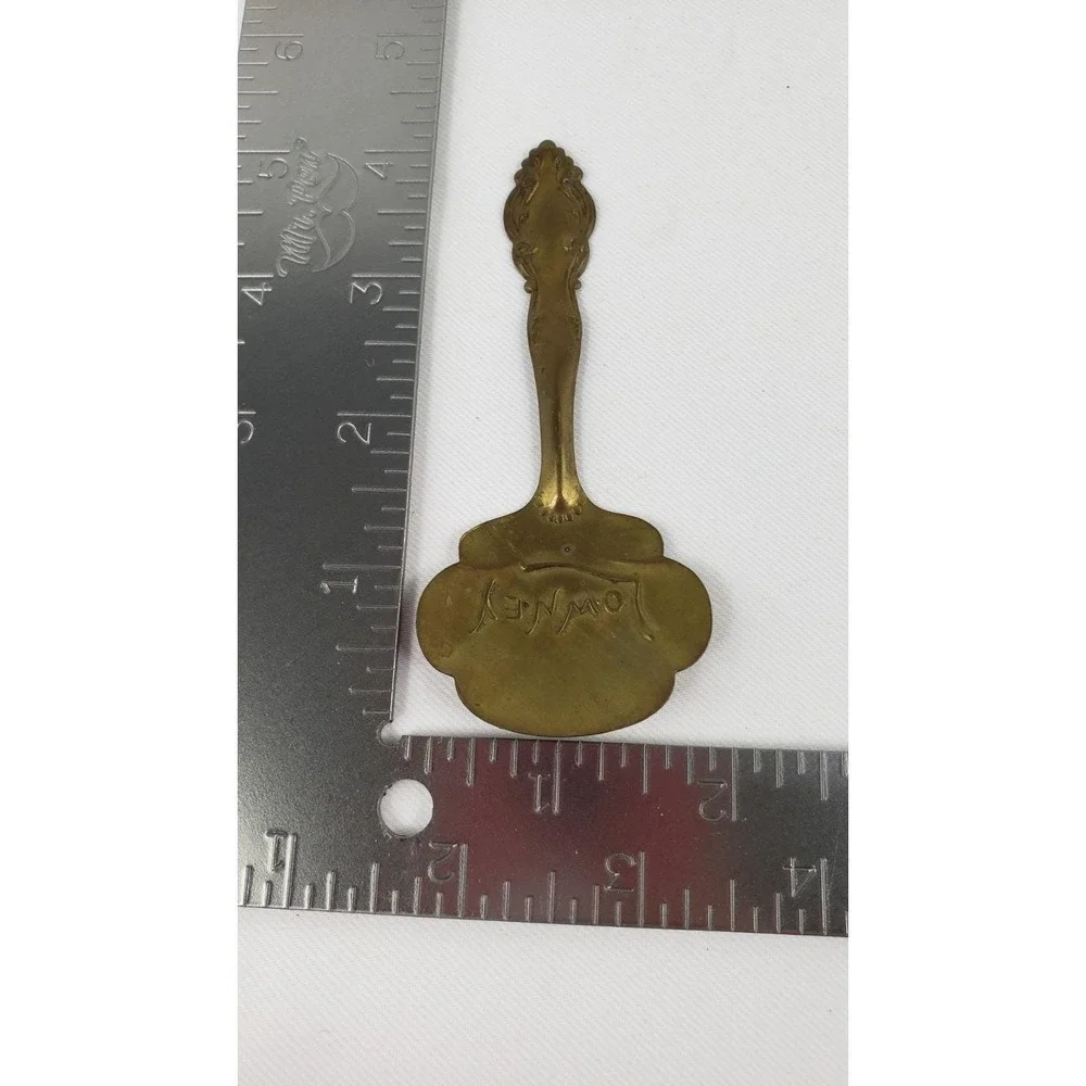 Antique Chocolate Bon Bon Spoon‎ LOWNEY'S 1900 Advertising collectible utensil